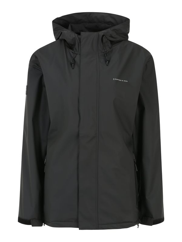 Kapten & Son Kapten & Son Tehnička jakna 'Everyday Rain'  svijetlosiva / crna