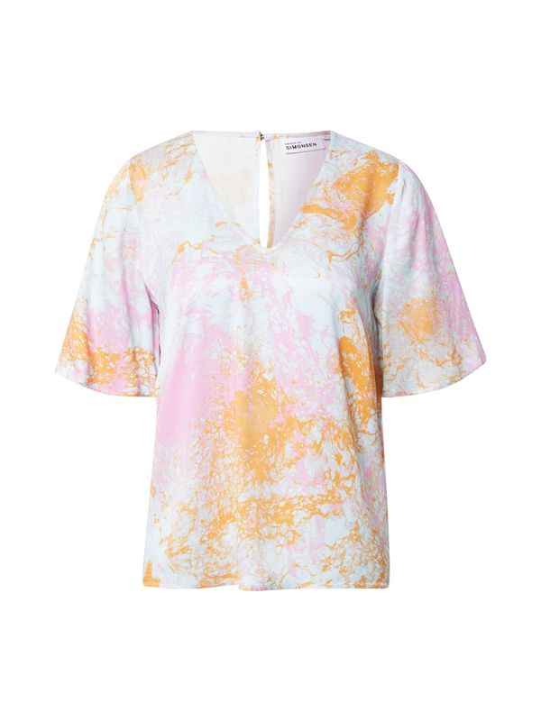 KAREN BY SIMONSEN KAREN BY SIMONSEN Bluza 'Chlo'  azur / narančasta / roza / bijela