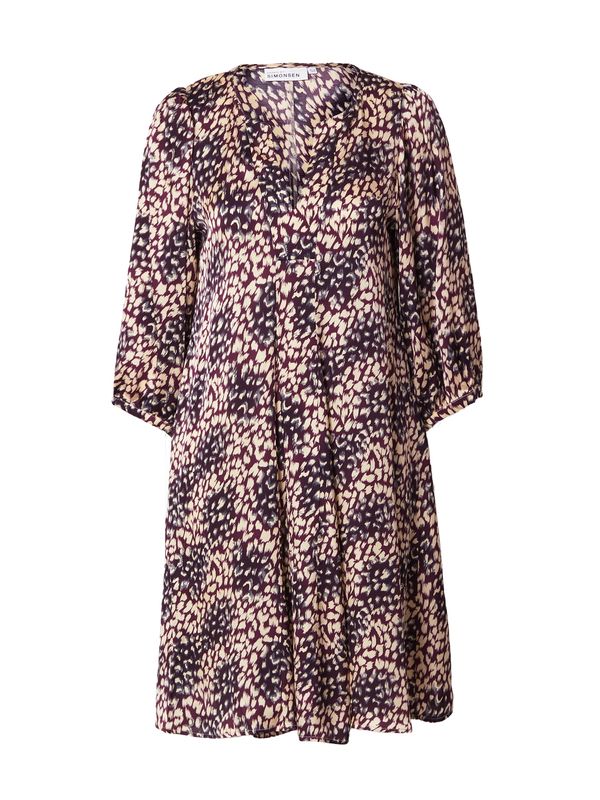 KAREN BY SIMONSEN KAREN BY SIMONSEN Haljina 'Findie'  bež / patlidžan