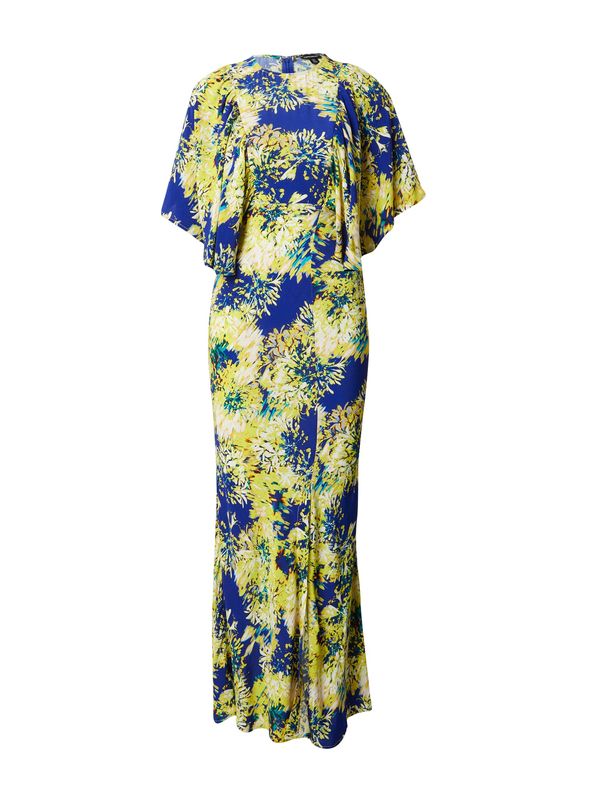 Karen Millen Karen Millen Haljina  kraljevsko plava / cijan plava / pastelno plava / žuta