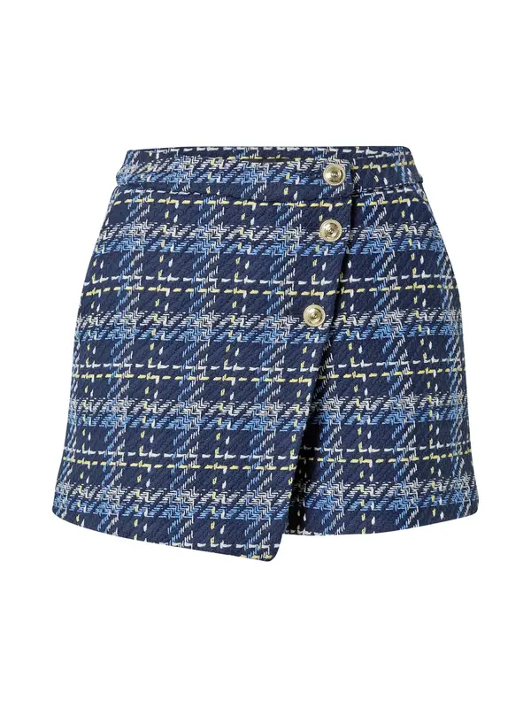 Karen Millen Karen Millen Hlače  mornarsko plava / svijetloplava / pastelno žuta / bijela