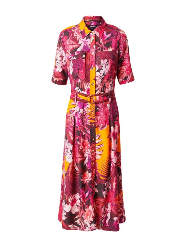 Karen Millen Karen Millen Košulja haljina  narančasta / roza / rosé / rubin crvena