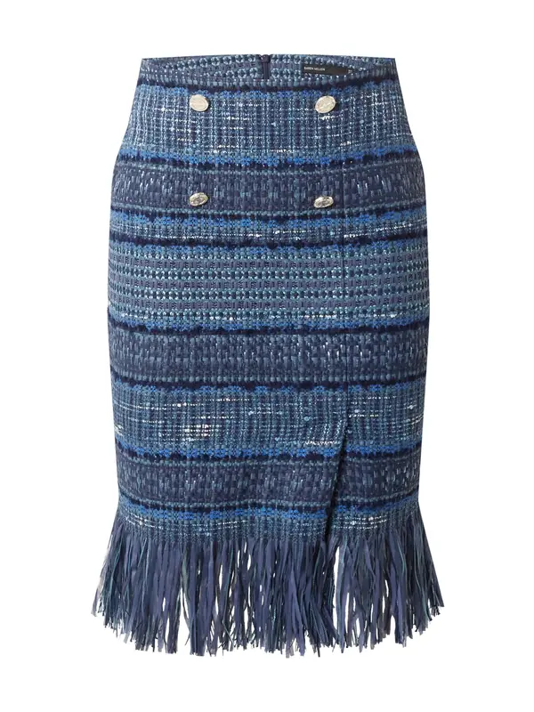 Karen Millen Karen Millen Suknja  plava / morsko plava / bijela