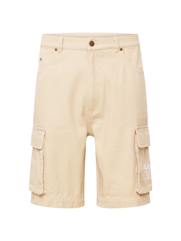 Karl Kani Karl Kani Cargo hlače  bež / bijela