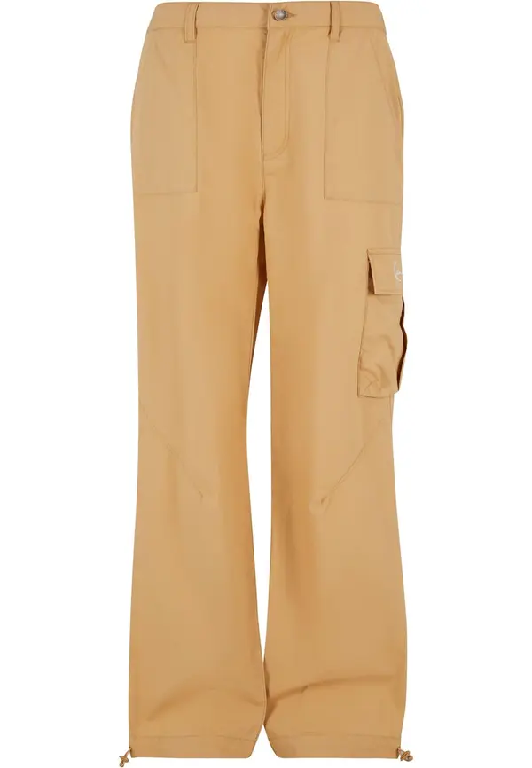 Karl Kani Karl Kani Cargo hlače  boja devine dlake (camel) / bijela