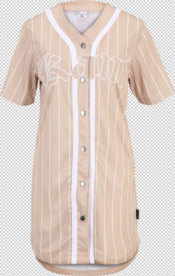 Karl Kani Karl Kani Haljina  sivkasto bež / bijela