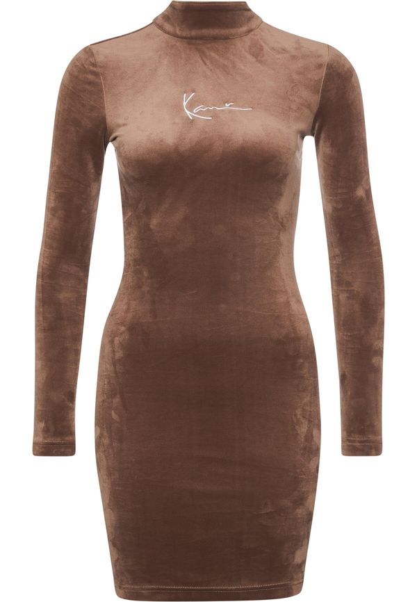 Karl Kani Karl Kani Haljina  smeđa / bijela