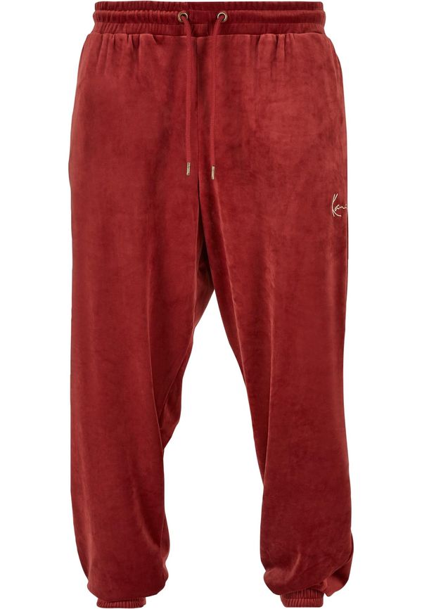 Karl Kani Karl Kani Hlače  bež / tamno crvena