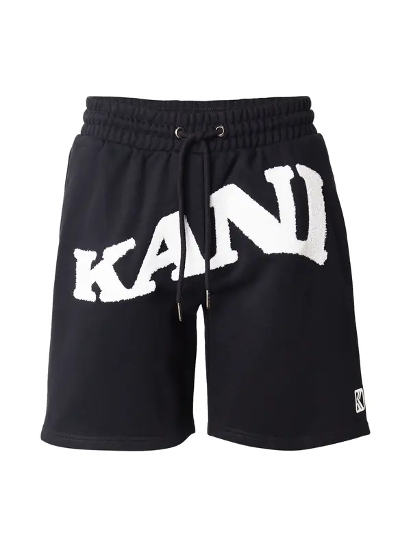 Karl Kani Karl Kani Hlače  crna / bijela