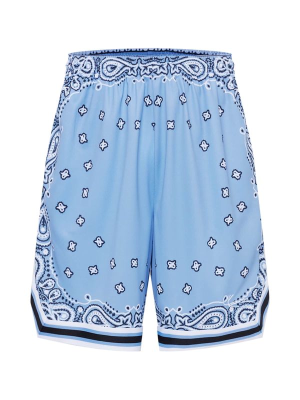 Karl Kani Karl Kani Hlače  svijetloplava / crna / bijela