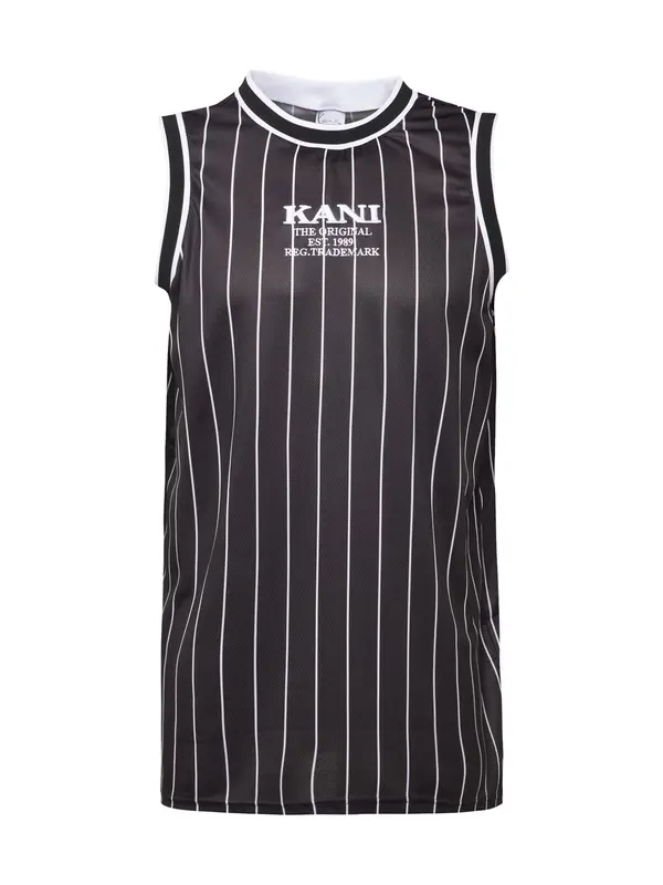 Karl Kani Karl Kani Majica  crna / bijela