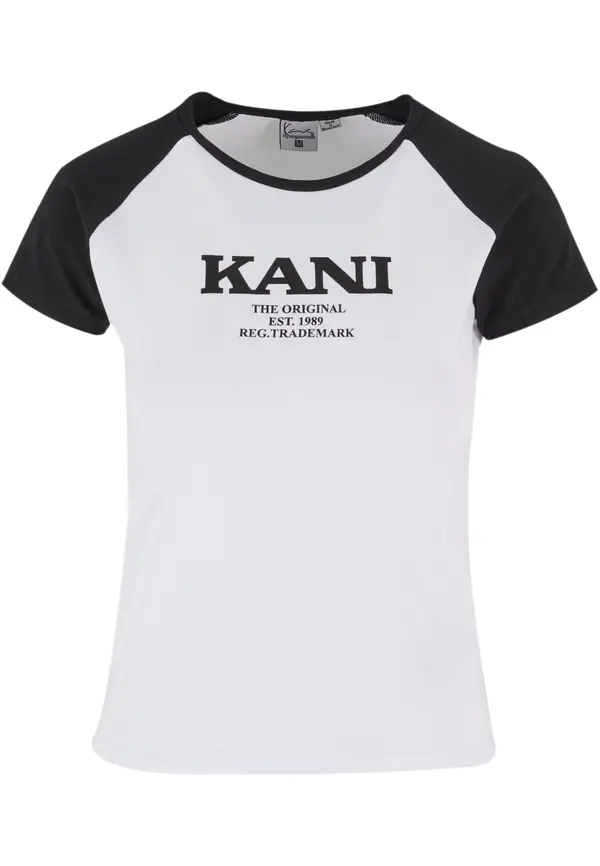 Karl Kani Karl Kani Majica  crna / bijela