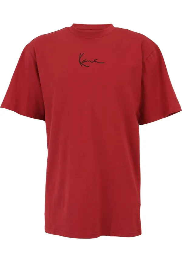 Karl Kani Karl Kani Majica 'Essential'  tamno crvena / crna