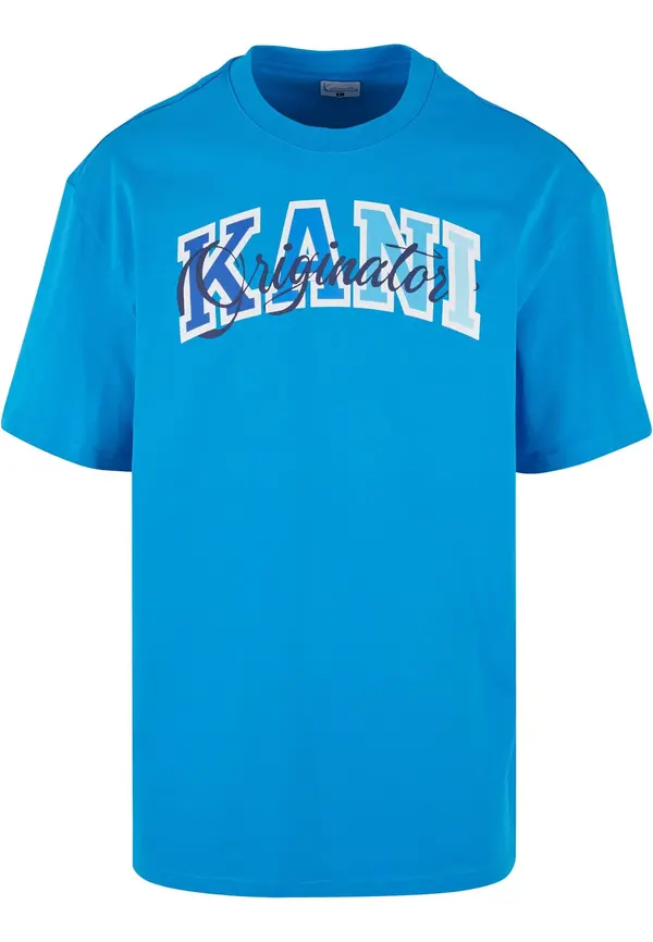 Karl Kani Karl Kani Majica 'Originator'  morsko plava / azur / nebesko plava / bijela