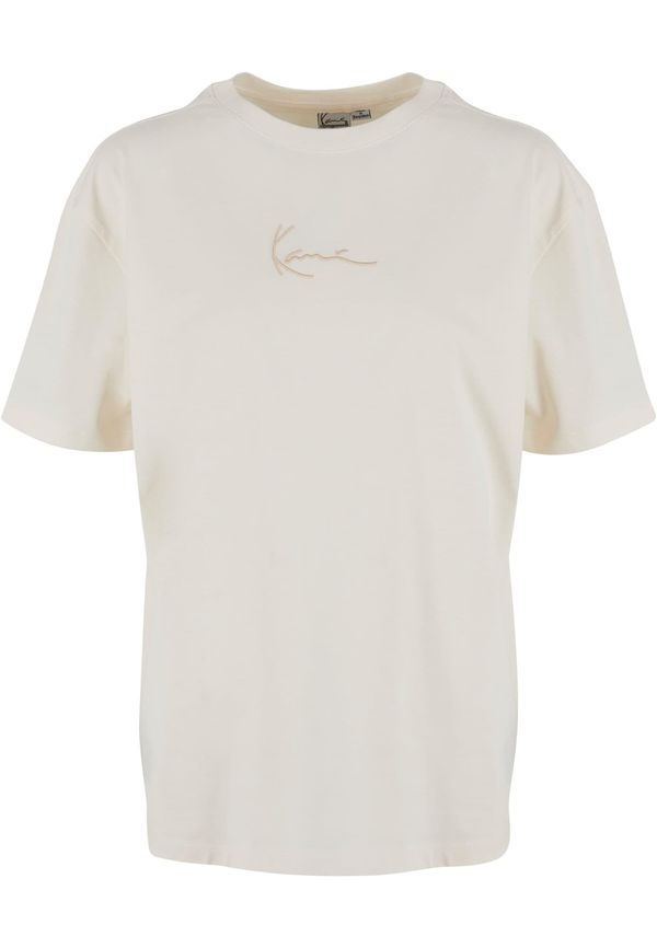 Karl Kani Karl Kani Majica  tamno bež / prljavo bijela