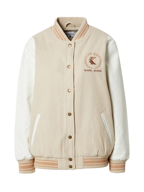 Karl Kani Karl Kani Prijelazna jakna  bež / bijela