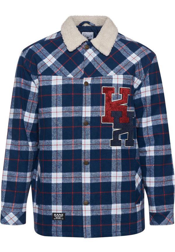 Karl Kani Karl Kani Prijelazna jakna  bež / mornarsko plava / crvena / bijela