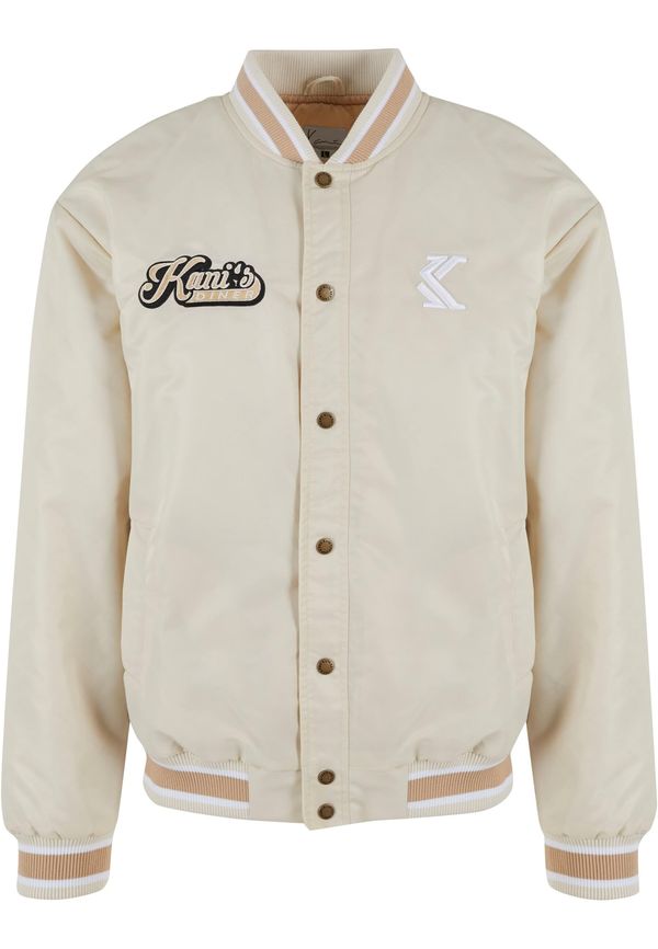 Karl Kani Karl Kani Prijelazna jakna 'Diner'  boja pijeska / smeđa / bijela