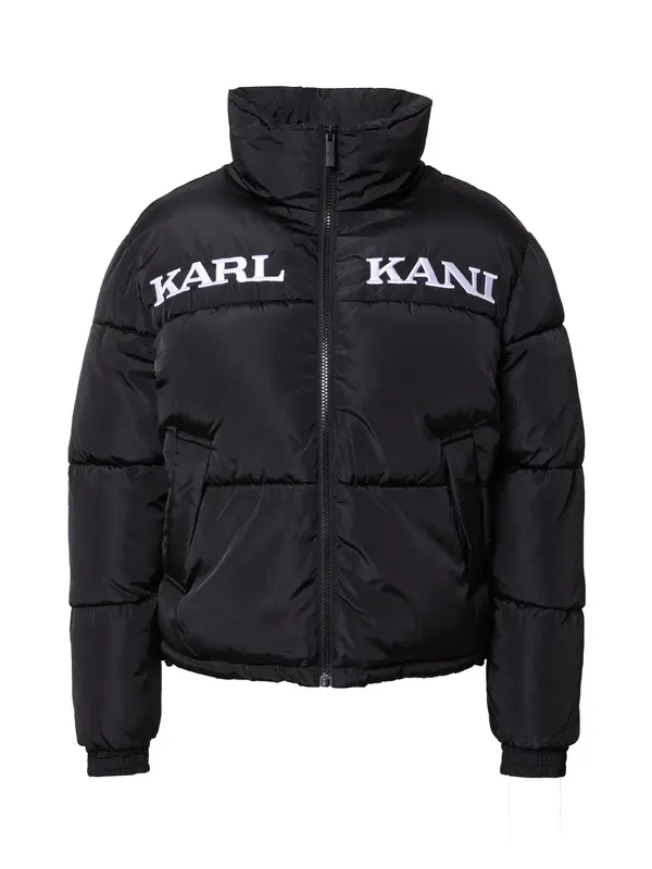Karl Kani Karl Kani Prijelazna jakna 'Essential'  crna / bijela