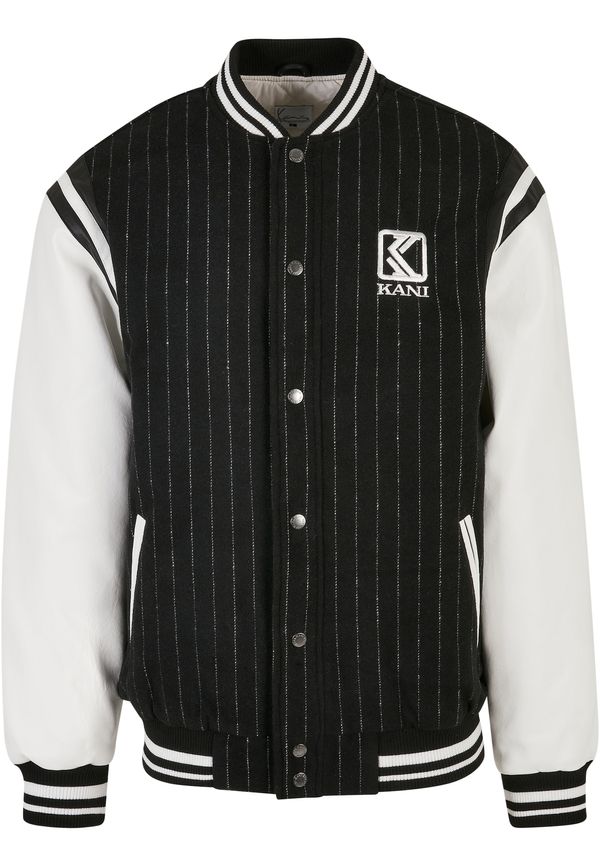 Karl Kani Karl Kani Prijelazna jakna 'KM222-023-1'  crna / bijela