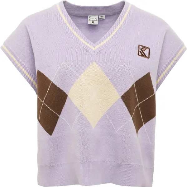 Karl Kani Karl Kani Pulover  šampanjac / čokolada / sivkasto ljubičasta (mauve)