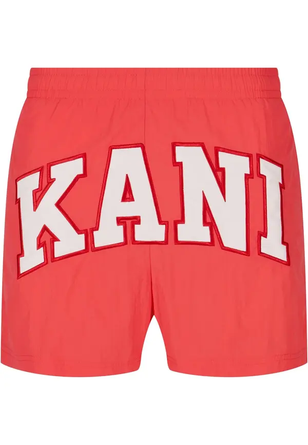 Karl Kani Karl Kani Surferske kupaće hlače 'Serif'  crvena / bijela