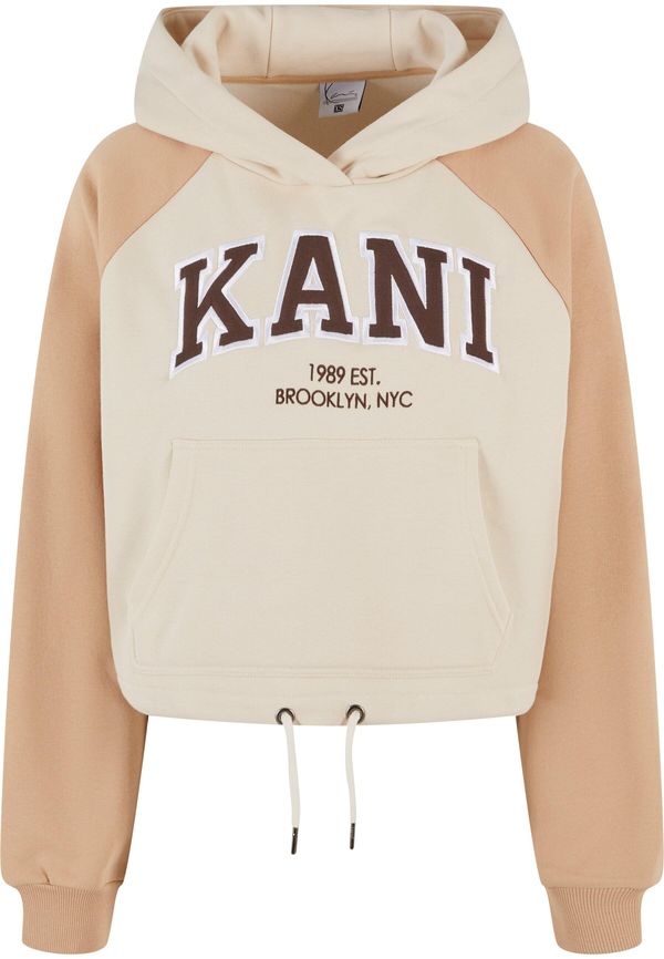 Karl Kani Karl Kani Sweater majica  boja pijeska / cappuccino / tamno smeđa / bijela