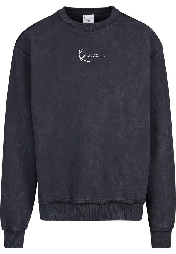 Karl Kani Karl Kani Sweater majica  crna / bijela