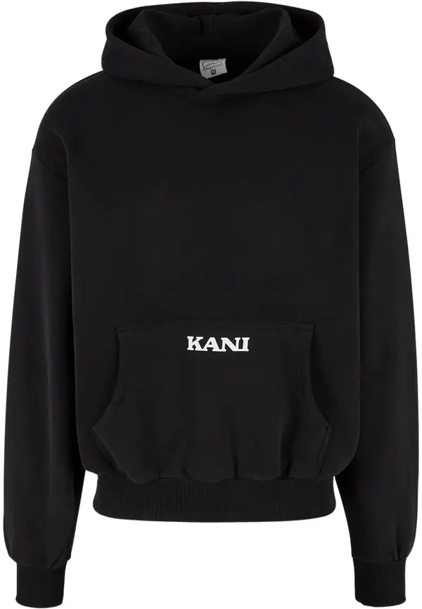 Karl Kani Karl Kani Sweater majica  crna / bijela