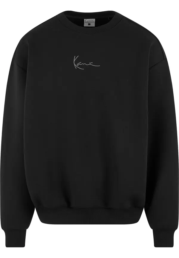 Karl Kani Karl Kani Sweater majica  crna / bijela