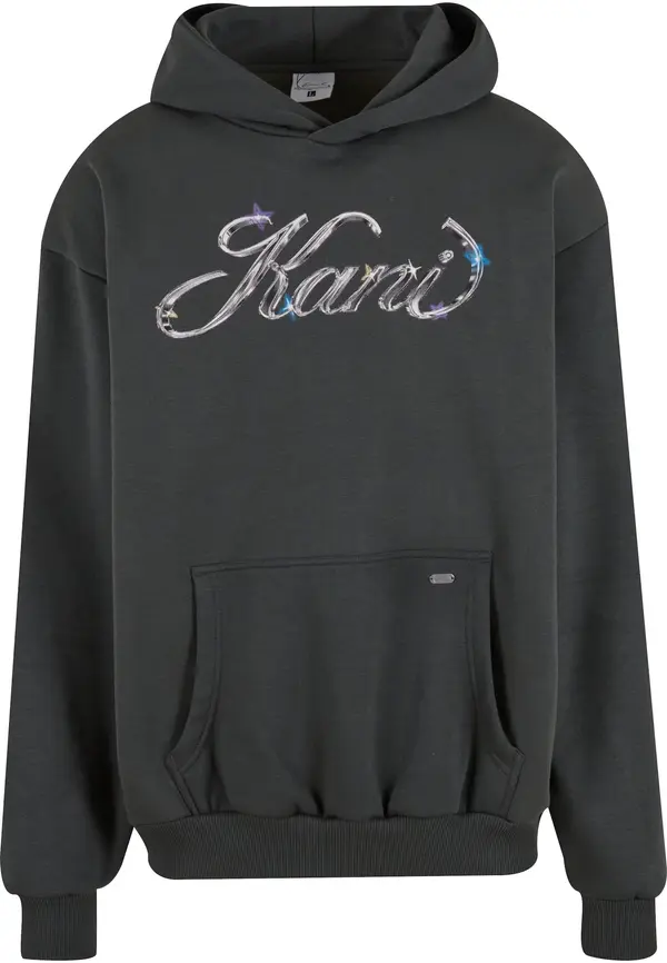 Karl Kani Karl Kani Sweater majica 'Icy Chrome'  plava / ljubičasta / crna / bijela