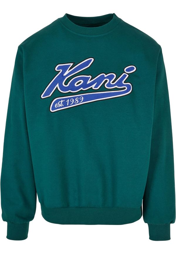 Karl Kani Karl Kani Sweater majica  kraljevsko plava / smaragdno zelena / bijela