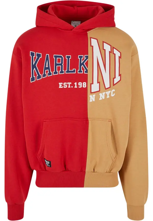 Karl Kani Karl Kani Sweater majica  morsko plava / narančasta / crvena / bijela