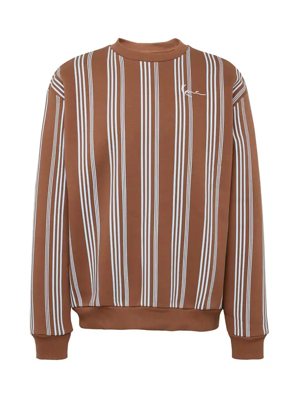 Karl Kani Karl Kani Sweater majica  nebesko plava / smeđa