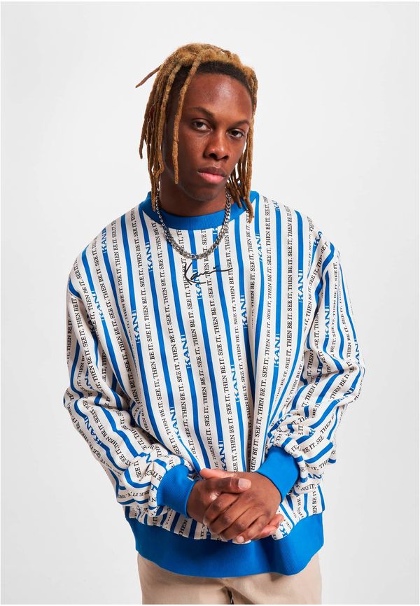 Karl Kani Karl Kani Sweater majica  plava / crna / bijela