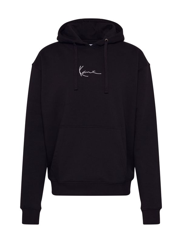 Karl Kani Karl Kani Sweater majica 'Signature'  crna / bijela