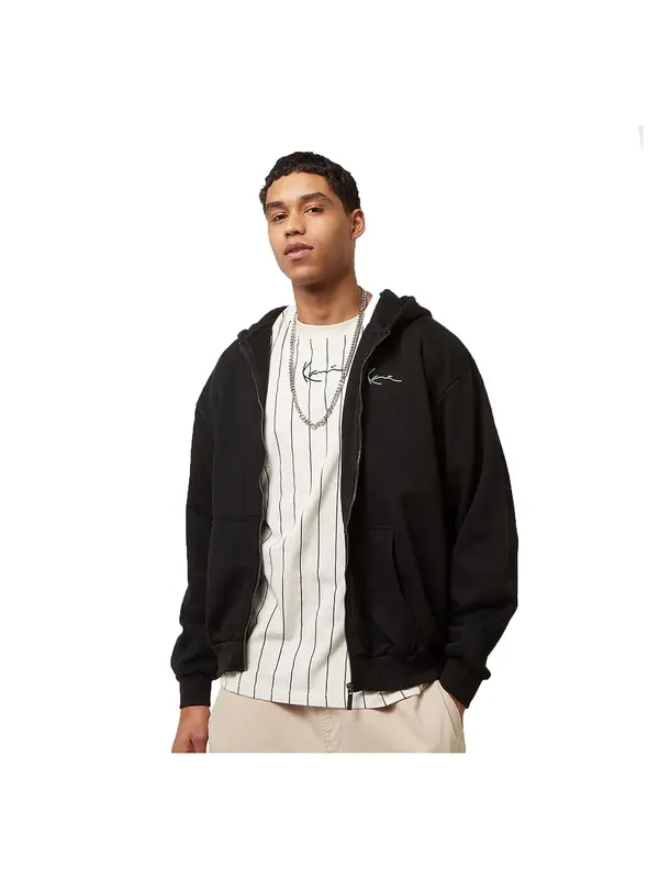 Karl Kani Karl Kani Sweater majica 'Signature Essential'  crna