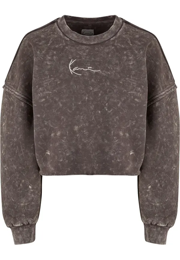 Karl Kani Karl Kani Sweater majica  siva / maslinasta