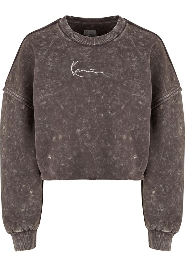 Karl Kani Karl Kani Sweater majica  siva / maslinasta