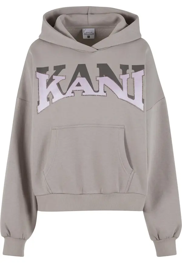 Karl Kani Karl Kani Sweater majica  siva / roza