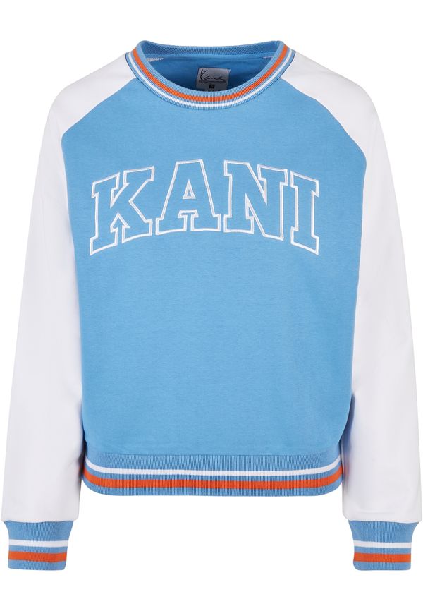 Karl Kani Karl Kani Sweater majica  svijetloplava / ciglasto crvena / bijela
