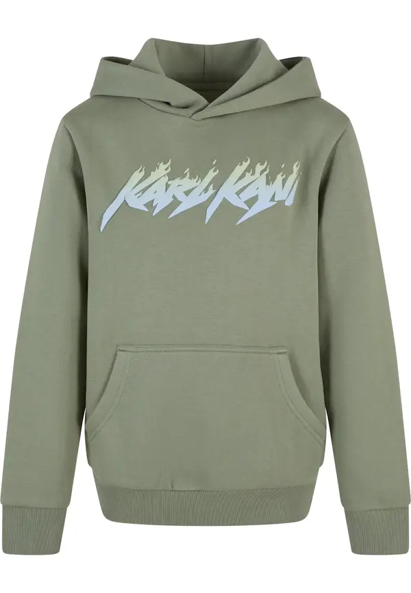 Karl Kani Karl Kani Sweater majica  svijetloplava / maslinasta