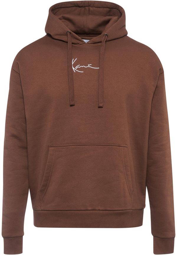 Karl Kani Karl Kani Sweater majica  tamno smeđa / bijela