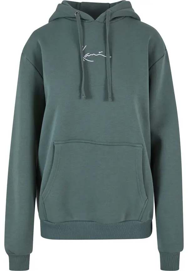 Karl Kani Karl Kani Sweater majica  tamno zelena / bijela