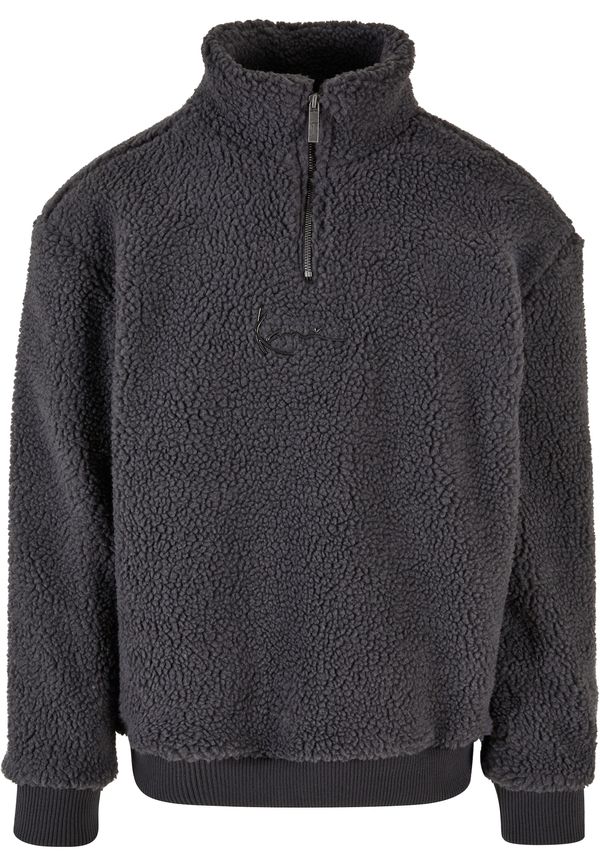 Karl Kani Karl Kani Sweater majica  tamo siva / bijela