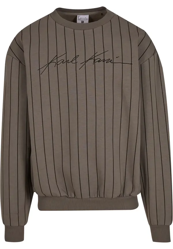 Karl Kani Karl Kani Sweater majica  taupe siva / crna