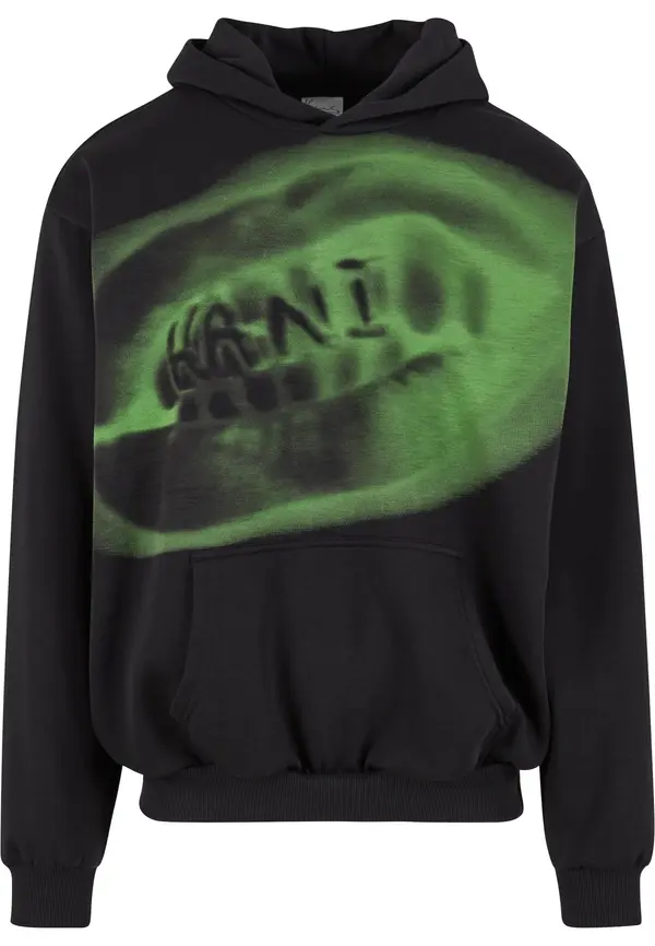 Karl Kani Karl Kani Sweater majica  zelena / crna