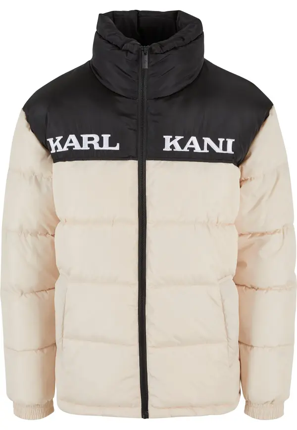 Karl Kani Karl Kani Zimska jakna 'Essential'  pijesak / crna