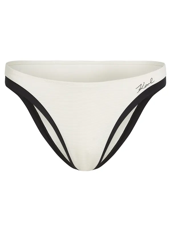Karl Lagerfeld Karl Lagerfeld Bikini donji dio  boja pijeska / crna