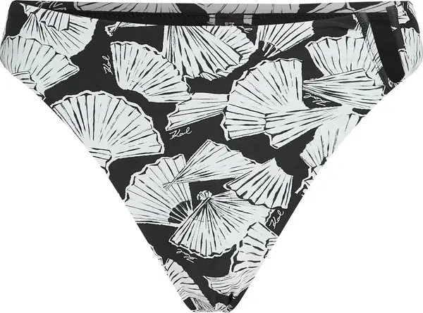 Karl Lagerfeld Karl Lagerfeld Bikini donji dio  crna / bijela